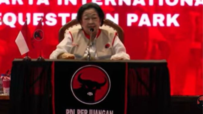 Ketua Umum PDI Perjuangan Megawati Soekarnoputri.