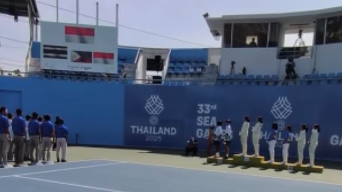 Kemenangan pasangan ganda putri tenis Indonesia, Aldila Sutjiadi/Janice Tjen, di ajang SEA Games 2025.