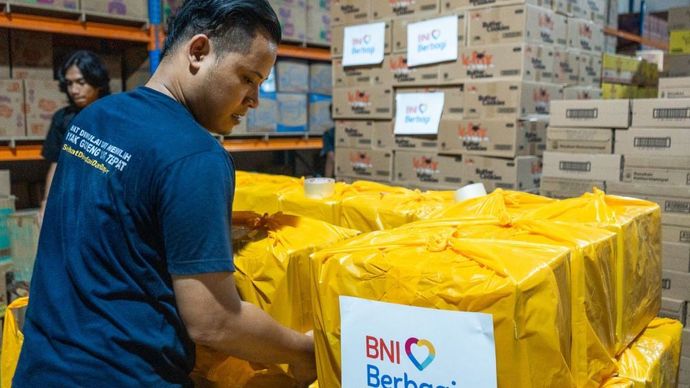 PT Bank Negara Indonesia (Persero) Tbk atau BNI menjadi bagian dari upaya kolektif menyalurkan bantuan untuk masyarakat terdampak bencana di Sumatra/ist