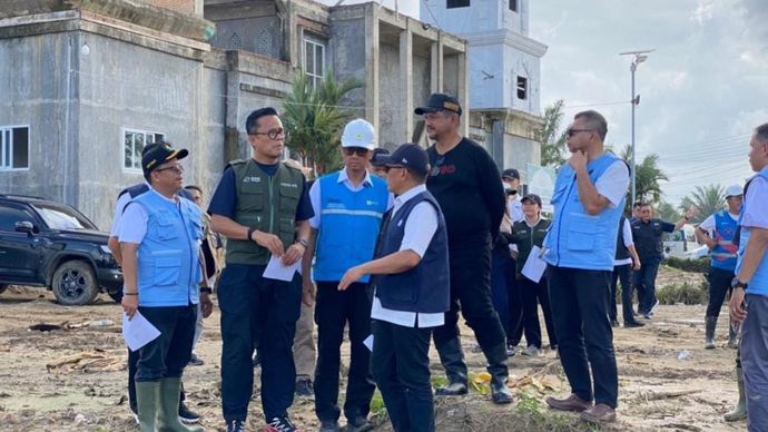 COO Danantara Donny Oskaria Tinjau Lahan Relokasi PTPN III di Aceh Tamiang