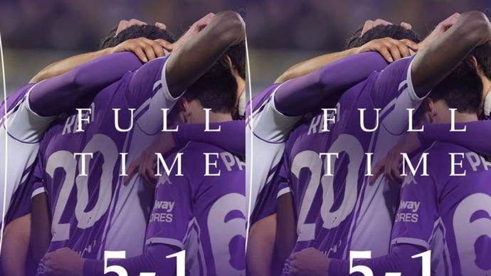 La Viola berhasil mencetak kemenangan perdana pada Liga Italia musim ini dengan mengalahkan Udinese 5-1 di Stadion Artemio Franchi, Florence, demikian catatan Serie A.