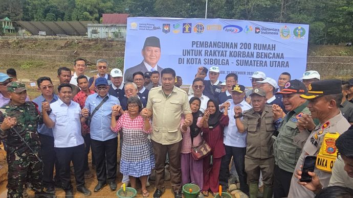 Pemerintah Mulai Bangun Hunian Tetap untuk Warga Terdampak Bencana Sumatera