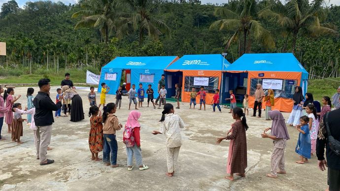 BNI Jangkau Aceh, Salurkan Seragam Sekolah hingga Sarana Trauma Healing