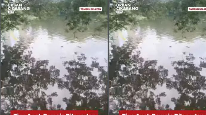 Tiga remaja laki-laki kisaran usia 15 tahun dilaporkan tenggelam di danau rawa dekat pintu Tol Tambun belakang Grand Wisata. Saat ini masih proses pencarian. Senin (22/12/2025) sekira pukul 14.00 WIB.