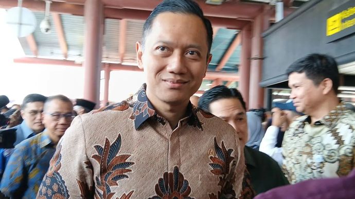 Menteri Koordinator Bidang Infrastruktur dan Pembangunan Kewilayahan (Menko IPK) Agus Harimurti Yudhoyono atau AHY. ANTARA/Azmi Samsul M