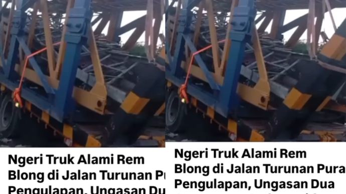 Rabu, (24/12) sekitar Pukul 04.30 Wita, Pagi-pagi warga dikejutkan dari suara dentuman cukup keras, yang ternyata berasal dari lakalantas, satu unit truk yang diduga mengalami rem blog memghantam bangunan bedeng di Jalan turunan Pura Pengulapan Ungasan Kuta Selatan.