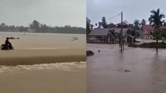 Banjir susulan rendam kabupaten Pidie Jaya, terdapat 22 desa ikut terdampak 