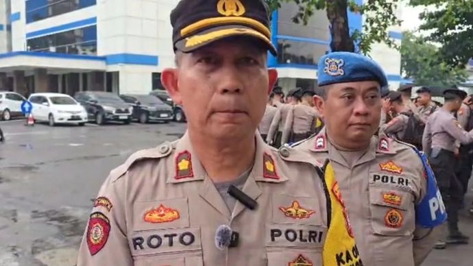 Kapolsek Pulogadung Kompol Suroto di Jakarta Timur, Rabu, 29 Oktober 2025. ANTARA/Siti Nurhaliza.