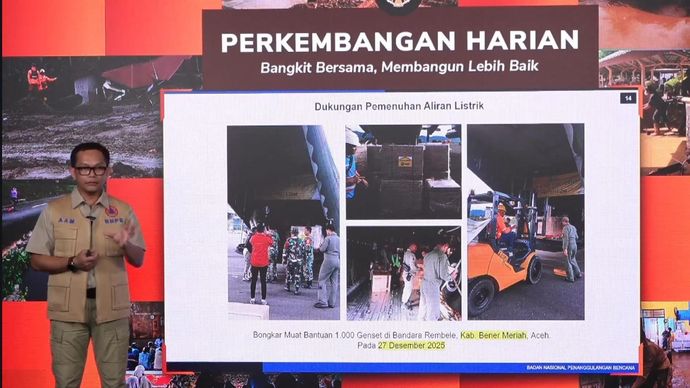 Percepat Pemulihan Listrik di Sumatera, Pemerintah Kirim 1.000 Genset