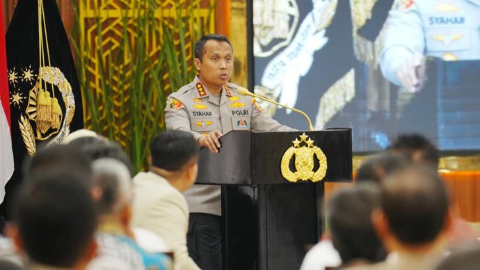 Kabareskrim Polri Komjen Syahardiantono. 