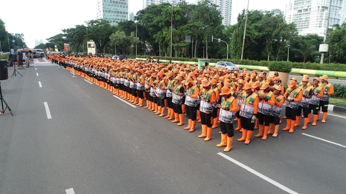 DLH DKI Siagakan 3.395 Personel Kebersihan