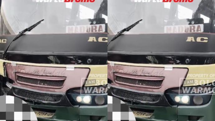 Sebuah bus bernopol L 7259 UB diduga mengalami rem blong hingga menabrak pengendara motor. Akibat peristiwa tersebut, satu orang dilaporkan meninggal dunia di lokasi kejadian.