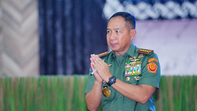 Panglima TNI Jenderal TNI Agus Subiyanto  Hadiri Doa Bersama Lintas Agama Sambut Tahun 2026.