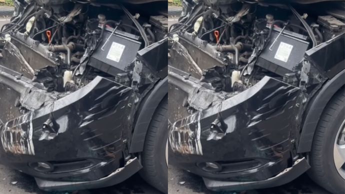 kecelakaan mobil di Bandung