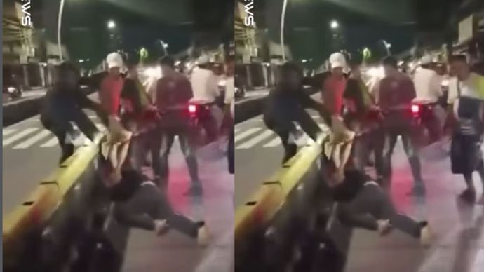 Peristiwa terjadi sekitar pukul 04.00 WIB, Terdengar Teriakan histeris dari ibu-ibu yang menyaksikan saat massa berkerumun dan memberi salam olahraga pelaku di tengah jalan. Tak ayal, pria tersebut pun bonyok dihajar massa sebelum akhirnya diamankan oleh pihak kepolisian yang datang ke lokasi.