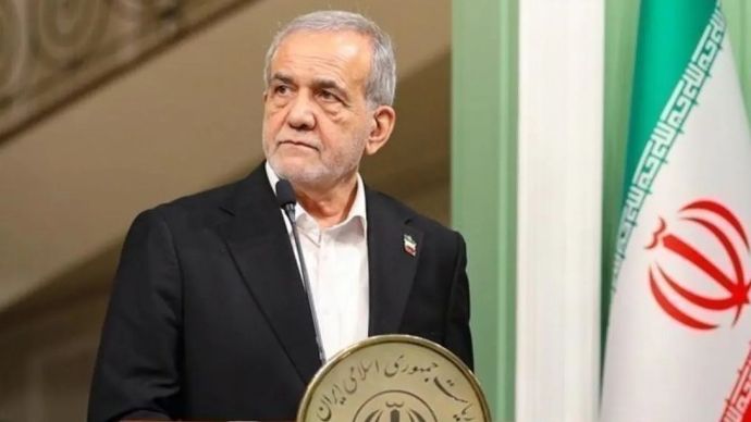 Arsip foto - Presiden Iran Masoud Pezeshkian. (ANTARA/Anadolu)