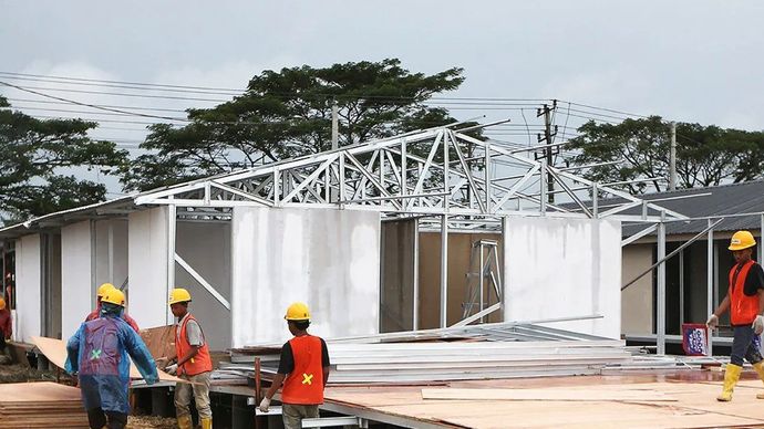 Hunian di Wilayah Terdampak Bencana Sumatera