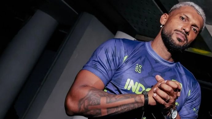 Penyerang anyar Persita Tangerang Matheus Alves. (instagram.com/persita.official/)