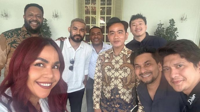 Melaney Ricardo, Gibran Rakabuming, dr. Tompi, Iko Uwais 