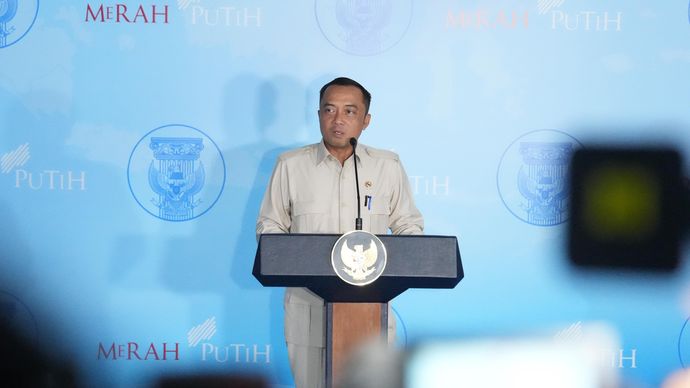 Menteri Sekretaris Negara Prasetyo Hadi