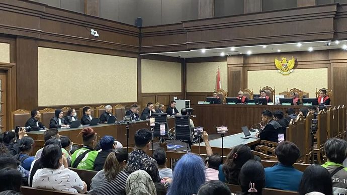 Sidang lanjutan kasus dugaan korupsi 
