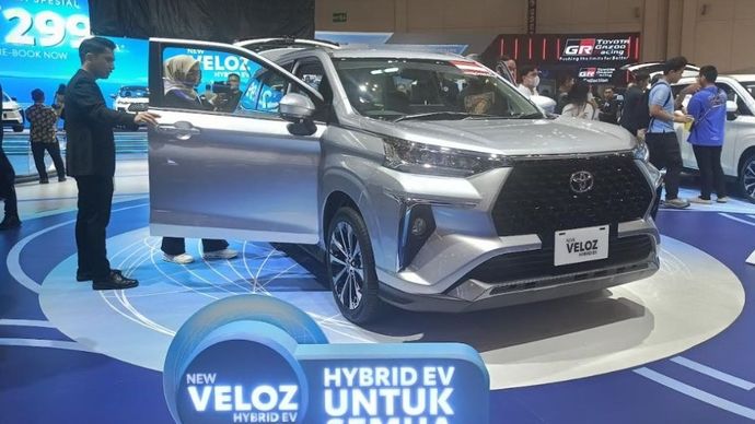 Posisi Toyota di puncak penjualan mobil tetap kokoh sepanjang 2025. (Foto: Adiantoro/NTV) 