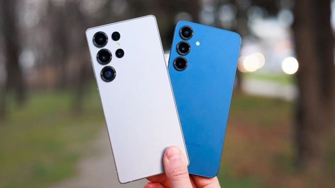 Samsung Galaxy S25 dan Galaxy S25 Ultra. (Foto: Istimewa via Phone Arena) 