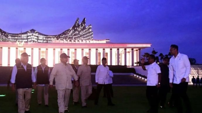 Prabowo Subianto di IKN