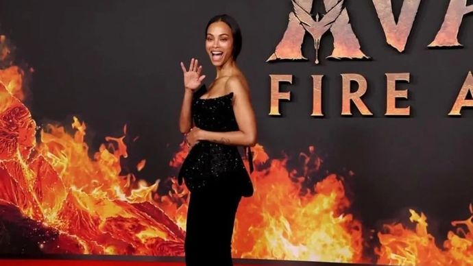 Aktris Zoe Saldana. (Akun Instagram @zoezsaldana)