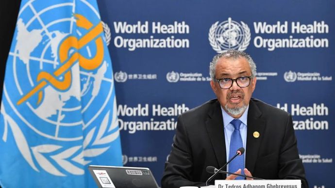 Direktur Jenderal (Dirjen) WHO Tedros Adhanom Ghebreyesus. ANTARA/Xinhua