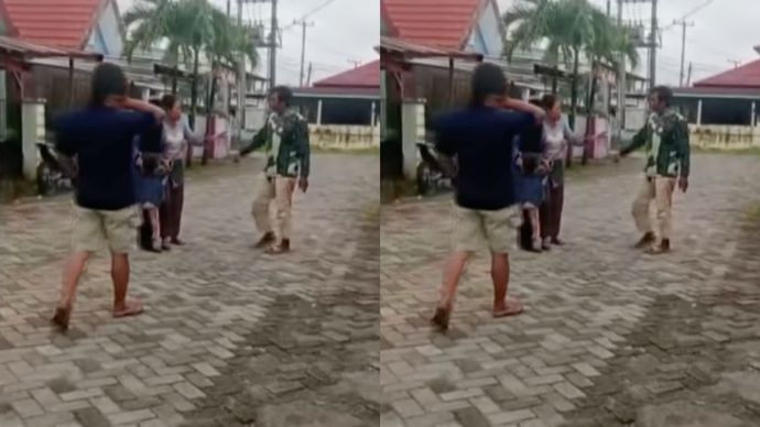 Ayah Kandung Banting Anak Kandung