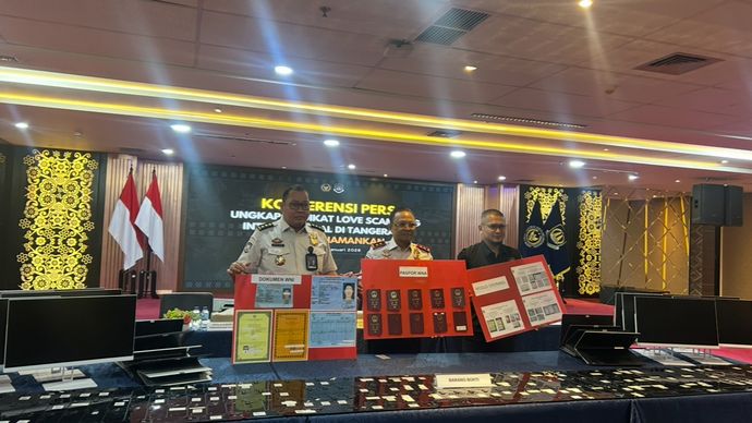 Imigrasi Ringkus 27 WNA RRT Diduga Terlibat Sindikat Love Scamming Internasional di Tangerang