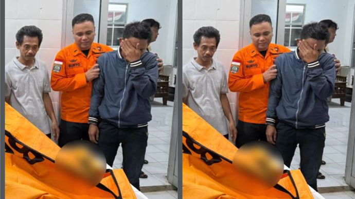 Setelah dilakukan pencarian secara intensif oleh Tim Sar Gabungan, Alfin Alfiandi (28), wisatawan asal Kampung Cilembut Lebak RT 04/04, Desa Cilembut, Kecamatan Sukaraja, Kabupaten Bogor, yang sebelumnya dilaporkan terseret ombak di Pantai Sunset, Kabupaten Sukabumi, akhirnya ditemukan dalam kondisi meninggal dunia pada Minggu (18/1/2026) sore.