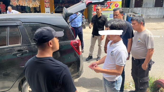 Pelaku Penganiayaan Cinta Sesam Jenis di Batam