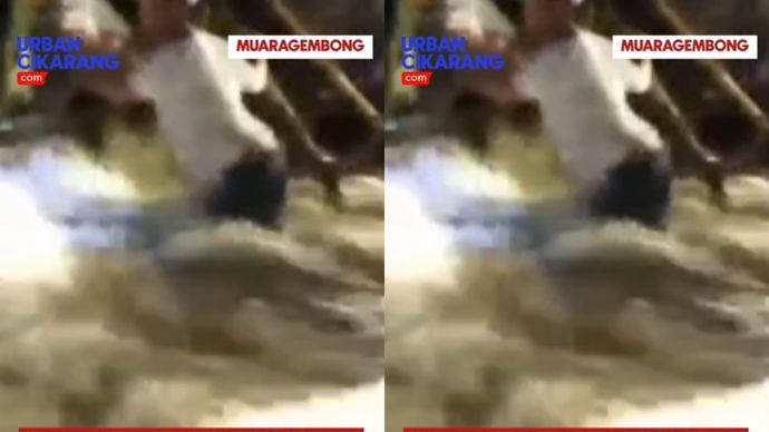 VIDEO: Detik-detik Tanggul Sungai Citarum Jebol