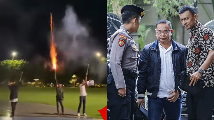 Warga Pati Rayakan Penangkapan Sudewo