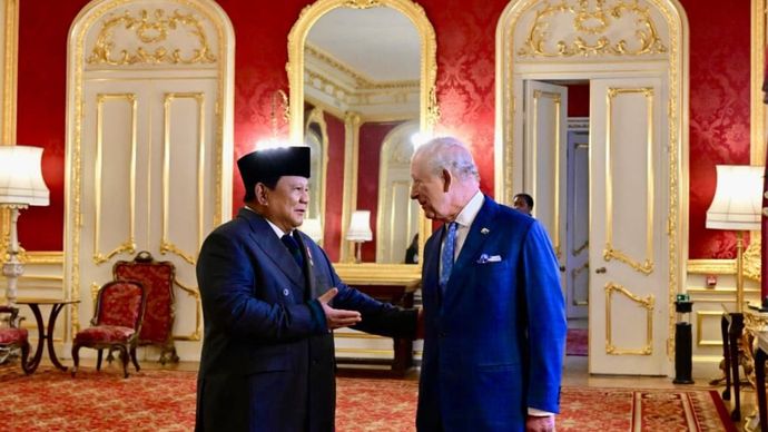 Prabowo dan Raja Charles III