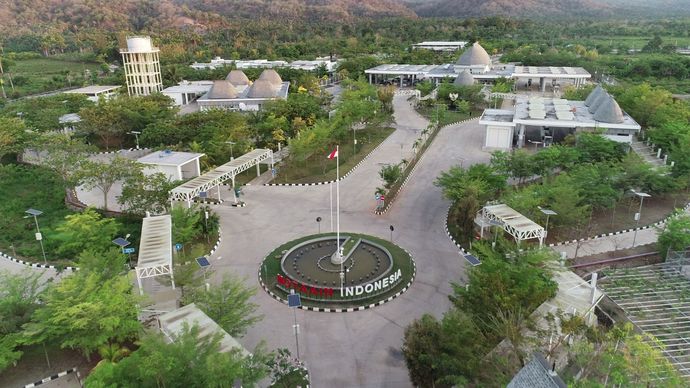 PLBN Motaain, Kabupaten Belu, Nusa Tenggara Timur (NTT). 