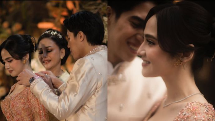 Momen lamaran El Rumi dan Syifa Hadju