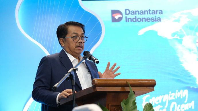 Direktur Utama PT Pertamina International Shipping (PIS) Surya Tri Harto.