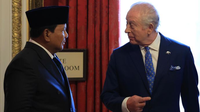 Prabowo dan Raja Charles III