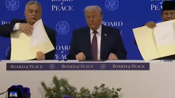 Prabowo Subianto Tanda Tangi Bergabung dalam Dewan Perdamaian