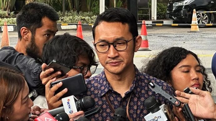 Juru Bicara Komisi Pemberantasan Korupsi Budi Prasetyo memberikan keterangan di Gedung Merah Putih KPK, Jakarta, Selasa, 20 Januari 2026. ANTARA/Rio Feisal/am.