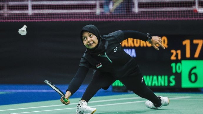 Qonitah Ikhtiar Sukses Raih Emas Para Bulutangkis ASEAN Para Games 2025 Thailand