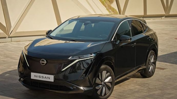 Konsep Nissan Ariya ini dikembangkan melalui kerja sama dengan Lightyear dan Shunsuke Shigemoto. (Foto: Tangkapan layar YouTube Nissan) 