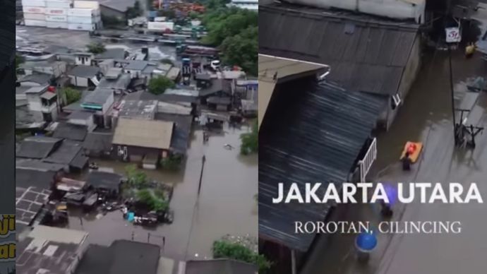 Kamis, 29 Januari 2026 Banjir kembali merendam rumah warga di Kampung Sepatan, Rorotan, Cilincing, Jakarta Utara, pada Kamis pagi. Selain itu, Jalan Cakung Cilincing juga turut tergenang Ketinggian air di Kampung Separan berkisar 50-60 CM Warga sudah