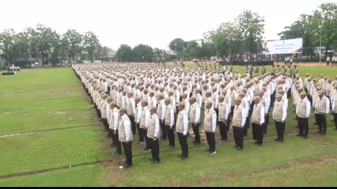 Pemerintah Kukuhkan 1.620 Petugas Haji 2026