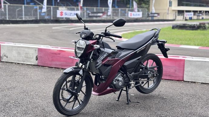 Motor Suzuki Satria. (Foto: Dok/Istimewa) 