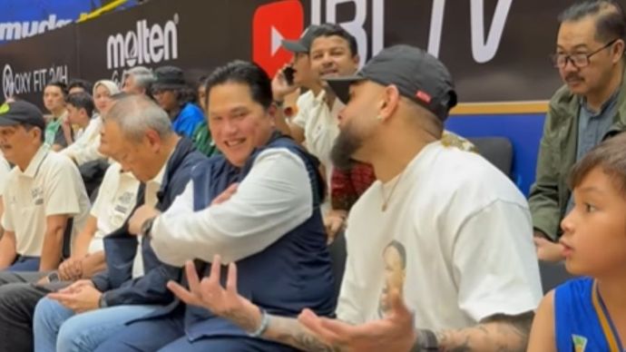Erick Thohir dan Layvin Kurzawa
