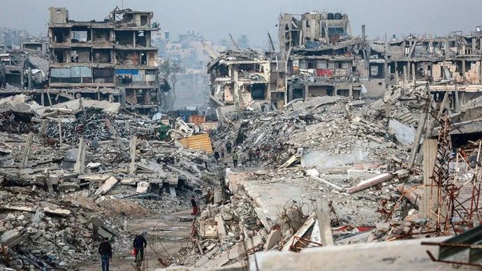 Kota Gaza, Palestina.